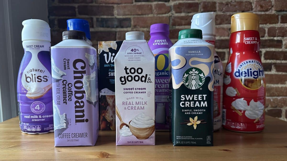 9 Sweet Cream Coffee Creamers, Ranked Worst To Best