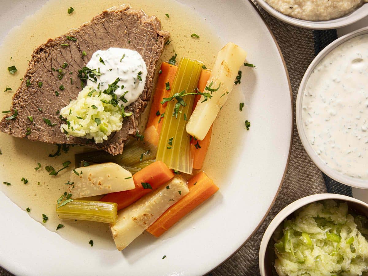 Tafelspitz (Austrian Boiled Beef With Classic Sauces)