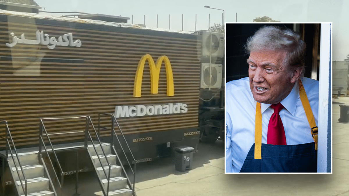 Saudis deploy mobile McDonald's for Trump's trip to the kingdom