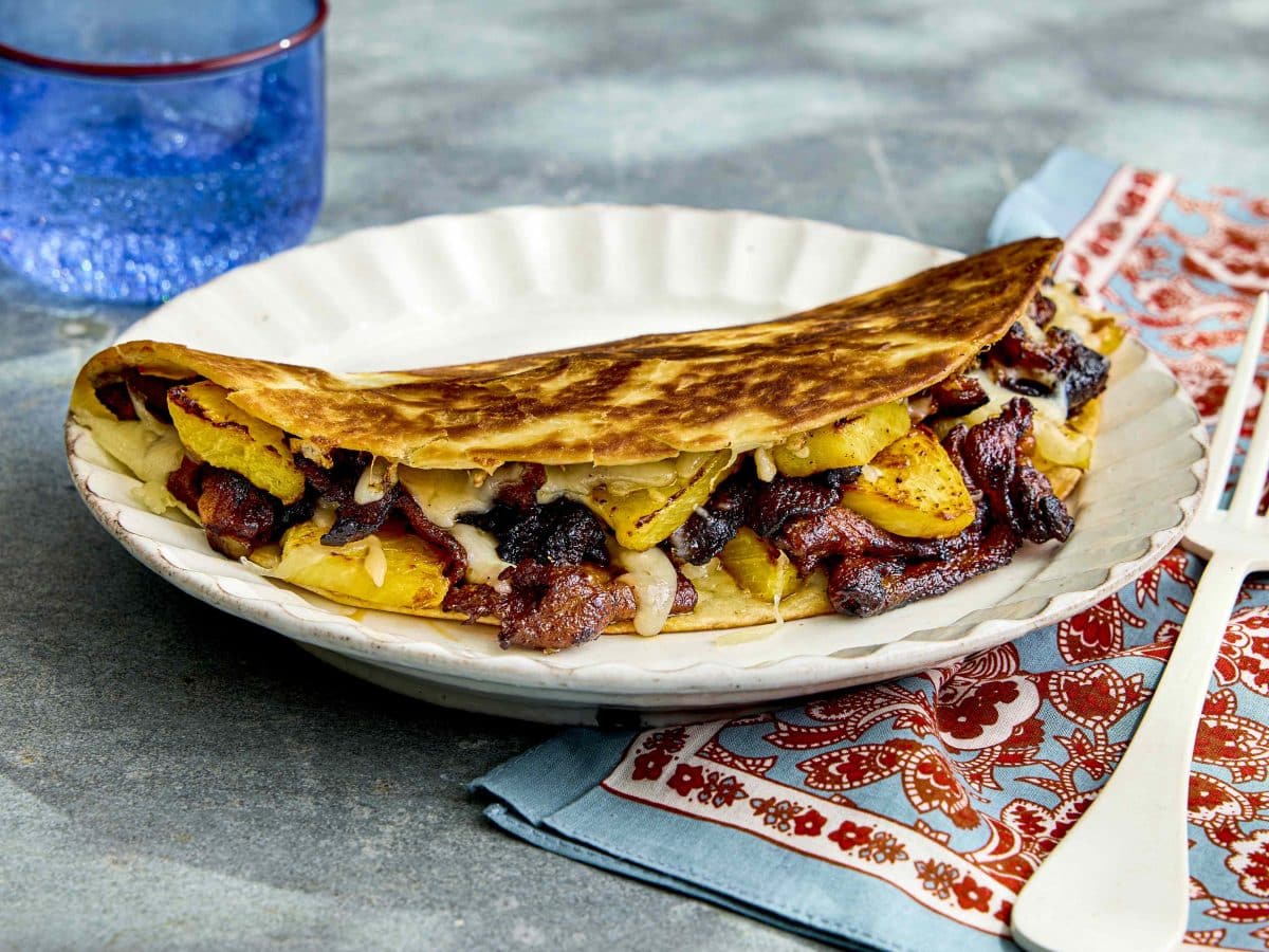 Gringas (Al Pastor Quesadillas)