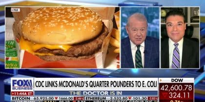 CDC links McDonald's quarter pounders to E. coli outbreak