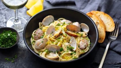 This Cocktail Staple Is The Secret To 'Amazing' Seafood Pasta, According To A Chef
