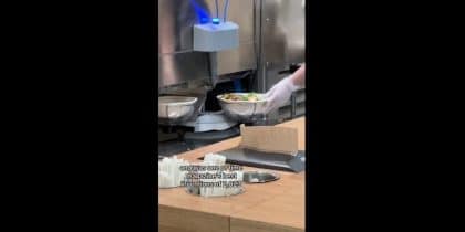 'Machine made my salad': TikTok video shows new kitchen technology at fast-food restaurant