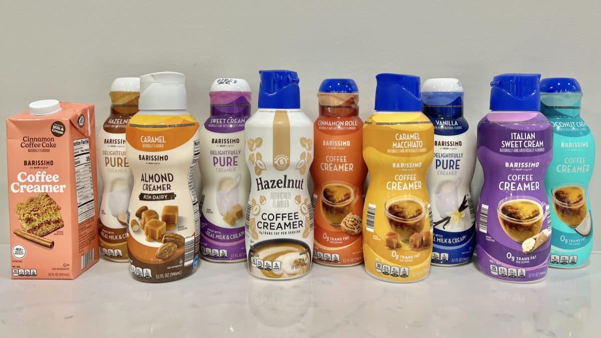 I Tried And Ranked 10 Aldi Barissimo Coffee Creamers