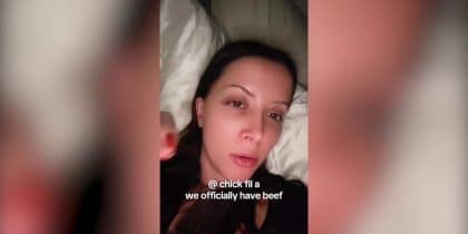 North Carolina woman frustrated with music blaring during the night from a Chick-fil-A
