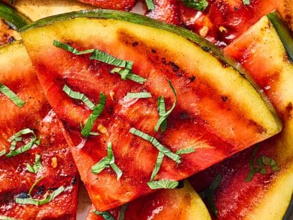 Spicy Grilled Watermelon