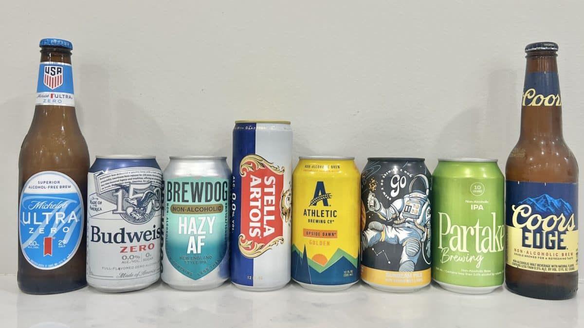 8 Non-Alcoholic Low-Calorie Beers, Ranked