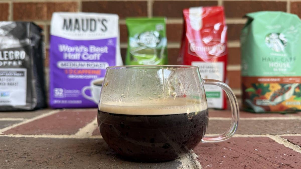 The Best Part Of Wakin' Up? Definitely Not These Half-Caff Coffee Grounds