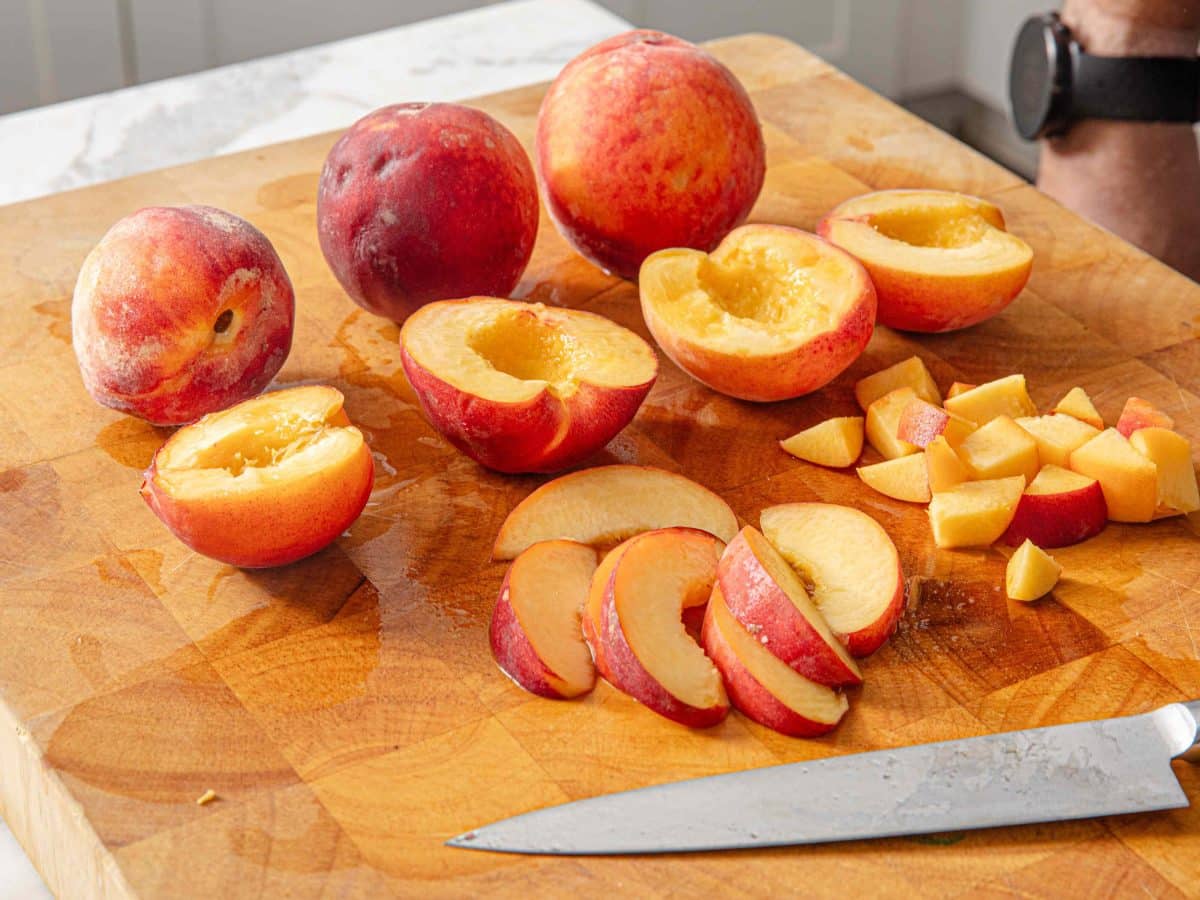 The Best Way to Cut a Peach for Cobblers, Galettes, Fruit Salad, and More