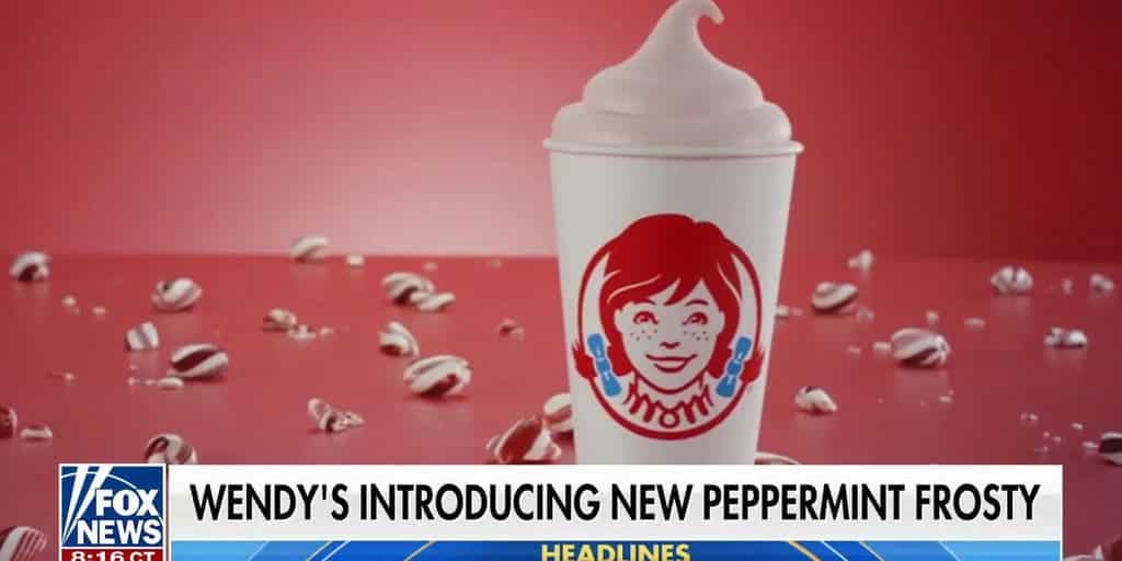 Wendy's launches new limited-time Peppermint Frosty