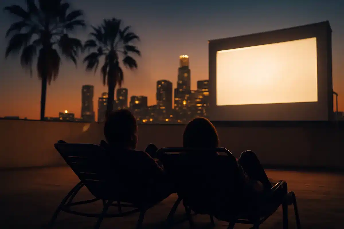 L.A. rooftop cinema Cineopera kicks off end-of-summer movie nights