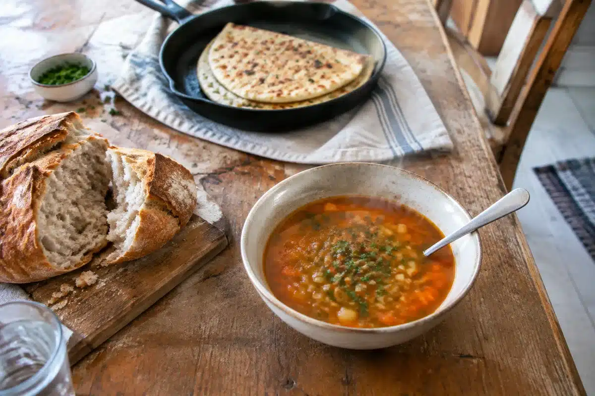 Homemade bread ideas: upgrade plain soup into a hearty dinner